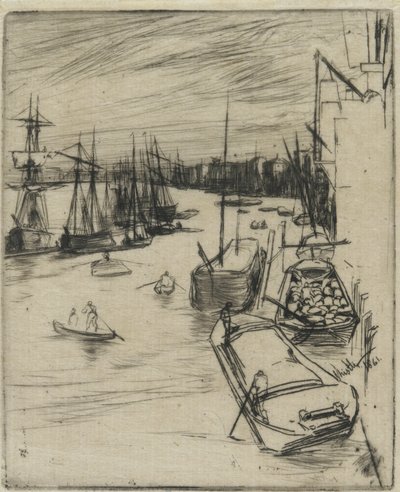 Little Wapping, 1861 - James Abbott McNeill Whistler